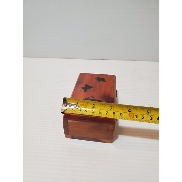 Wooden Keepsake Box, Wooden Chest, Wooden Box, Small Treasure Chest, Woo… - Picture 10 of 10